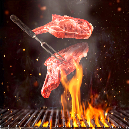 ステーキバナーレタッチ後