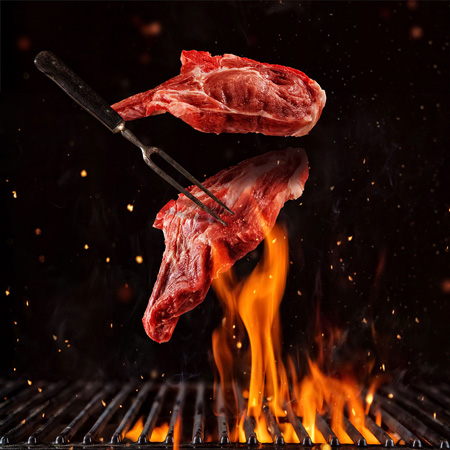 ステーキバナーレタッチ前